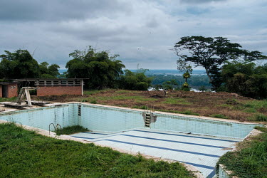 A ruined swimming pool in the grounds of the Yangambi research station. The station was established during the Belgian colonial period and was one of the most important agricultural and agroforestry r...