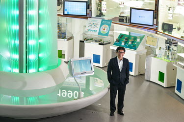 Wu Chih-I at the Industrial Technology Research Institute (ITRI) in Hsinchu.