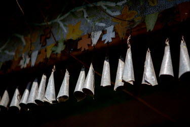 Traditional bells at Debre Mariam church