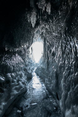 Ice caves and grottos on Olkhon Island