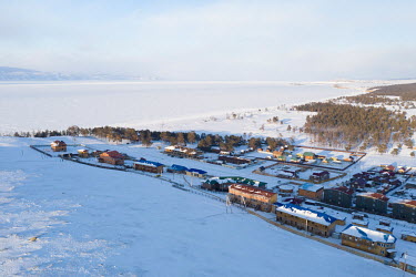 Hotels and recreation centres on Olkhon island which have been built illegally in a water protection zone near a Shaman wood. Most of these constructions do not have treatment facilities. The effluent...