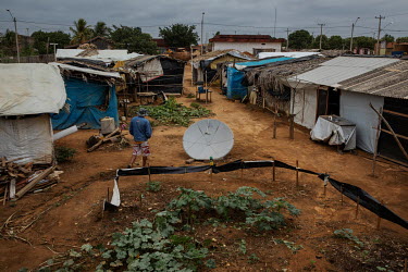 Camp Boa Esperanca in Vila Rio Pardo, which was set up last year by families who were removed from an area of illegal settlement inside the Bom Futuro National Forest.