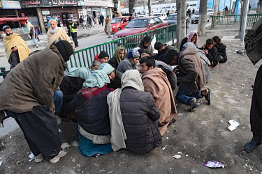Drug users in the centre of Kabul.   The drugs of choice are crystal meth, opium and heroin which are mostlly smoked. Typically a portion of crystal meth is cheap, around 0.5 USD. Many of the users ar...