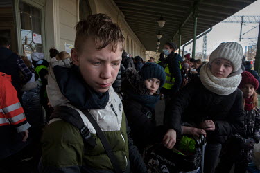 Anton has lost so much in the past couple of weeks. His home is gone and his father is still in Ukraine fighting the Russians. He stands on the station platform in Przemysl, surrounded by his mother,...