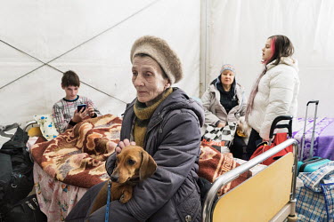 Julia, 67, travelled from Mykolaiv with her daughter and her grandson. It has taken them for many days to get across the border to Romania. They never believed Russians were going to attack them, and...