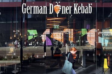 A branch German Doner Kebab in the city centre of Manchester.