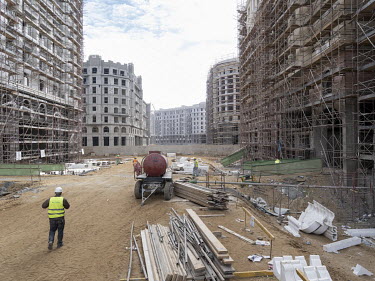The newly built Fifth Residential Neighbourhood (R5) in Egypt's New Administrative Capital. Following persistent problems of overpopulation, pollution and traffic congestion, the construction of a gi...