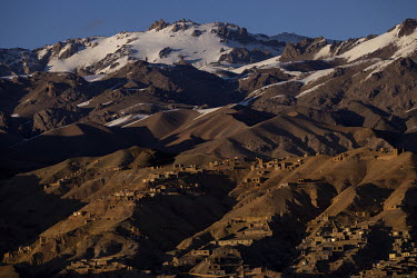 Houses in the Bamyan valley.
