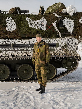 Norwegian Defense Chief, General Eirik Kristoffersen meets Norwegian and allied forces taking part in 'Cold Response 2022' (CR 22), a Norwegian military exercise involving invited allies and partner n...