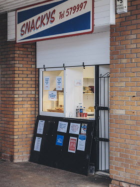 'Snackys' cafe in Rugeley bus station.