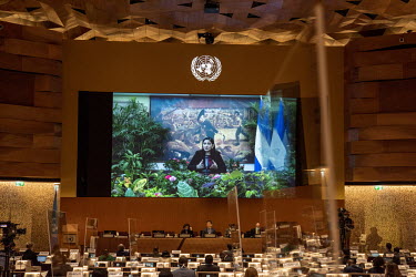 The UN Human Rights Council as its High Level Segment continues with an address via video by the Attorney General of Nicaragua. The session is taking place in the shadow of the Russian invasion of Ukr...