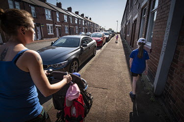 Sonia Lyall (29) has been confined to her home on the Byker estate with her three children Michael (3), Frankie (5) and Paige (9). A single mother on benefits, she has struggled with home-schooling du...