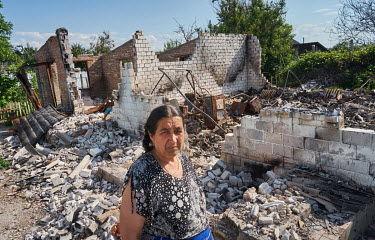 Nastasia Balanova describes how she discovered her home had been destroyed: "I left on the fifth of March, on the sixth of March neighbours called to tell us that our house had burned down. They sent...