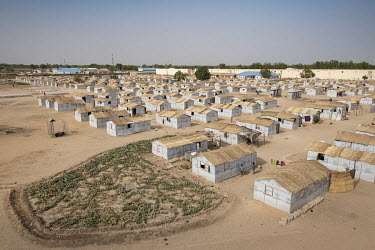 Stadium IDP Camp, home to 12,000 civilians who have fled the fighting with Boko Haram.