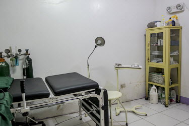 The interior of a clandestine abortion clinique in Metro Manila. The procedure here is safe, performed by a trained nurse and only after a proper examination and confirmation from a gynecologist. Howe...