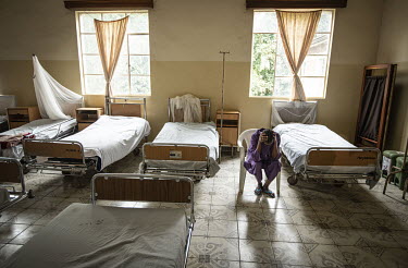 A patient on a ward at the Panzi Hospital which was founded by Congolese gynaecologist Dr Denis Mukwege in 1999. Mukwege specialises in treating women who are victims of rape as a weapon of war.   He...