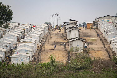 UNHCR tents at the Kigonze IDP Camp.  There are at least 5.5 million internally displaced people (IDPs) in the DRC, mostly in the eastern provinces. In Ituri province alone there are 1.7 million IDPs,...
