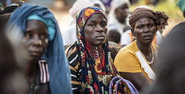 Women from Dablo Village at an IDP camp in Kaya.  Once considered 'safe', Burkina Faso (meaning 'land of the upright man') is suffering from increasing instability as a result of attacks from jihadist...