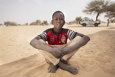 A boy living in the Dar es Salaam Refugee camp. Lake Chad, which spanned 9,652sqm in 1963, has shrunk by 90 per cent in recent decades. Climate change is to blame, with population growth and unplanne...