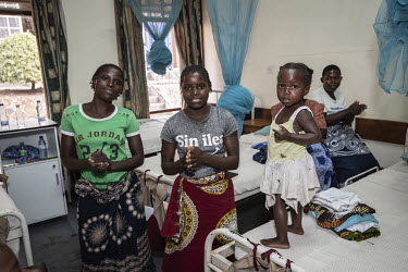 Patients in a ward at the Fistula Care Centre (FCC) in the grounds of Bwaila Hospital.  An estimated two million women and girls in Africa are suffering from obstetric fistula caused by prolonged, obs...