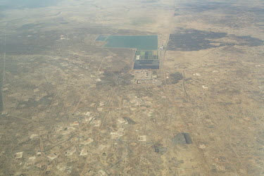 An aerial view of South Sudan.