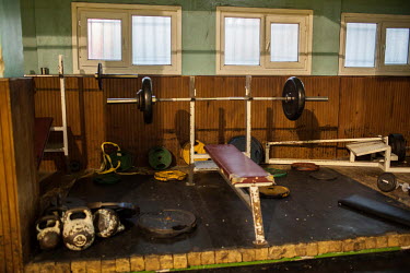 The facilities and equipment look basic at the Haydarpasa Demirspor Klub, although wrestler Semih Sancar insists that a world champion can be born from the club, under the instruction of some of Turke...