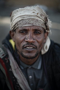 Hubatu Tesrase, who crossed the border to escape the conflict in Ethiopia.