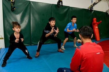 The Matsu wrestling club, led by former SE Asia Games participant, coach Wang Ming-liang. Children and teenagers on Matsu seem to have a knack for wrestling, many preferring the sport over the perenni...