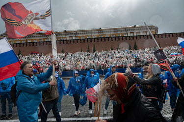 About 1 million people in Moscow took part in the procession of the Immortal Regiment. The memory of those who fought against fascism are used to unite people in support of the ongoing war in Ukraine,...
