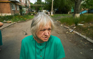 Lida (80) says she is looking for her husband, Vladimir Ivanovich. It has been a month since he was taken to the hospital and she does not know where he is. ''There was shelling and he was hit. They t...