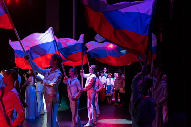Performance at the festival of national cultures 'In the friendship of peoples, the unity of Russia', timed to coincide with the Day of Russia.