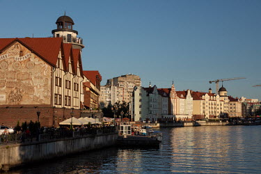 'Fish Village' in Kaliningrad, a city block built in 2006-2010. It is a historical and ethnographic complex.