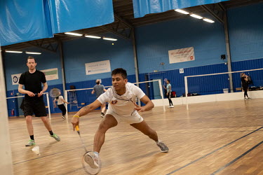 Mir Reyad playing badminton. He is on the Swedish national LGBT+ team. Reyad is from Dhaka, the Bangladeshi capital, and has been granted political asylum in Sweden due to dangers he faced through his...