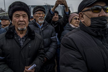 On Sunday 13 February 2022, despite an official ban on commemorations, people gather in Republic Square in memory of the victims of the January 2022 violence, 40 days after death struck, as is Muslim...