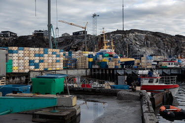 Trawlers, ranging from one person operated vessels, to large commercial fishing ships docked at the port where they sell their fish. As the climate in Greenland and its surrounding waters is changing...