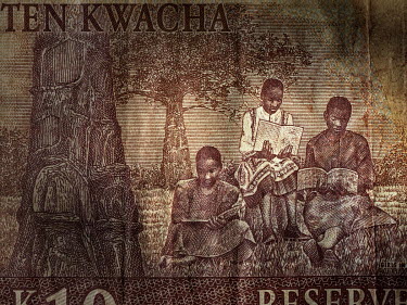 Money, banknotes: Malawi, 10 Kwacha, issued 2004.