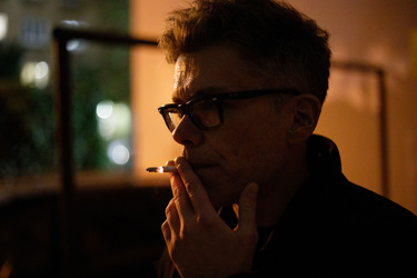 Opposition judge Igor Tuleya at his home. Tuleya has been stripped of his job by the the PiS (Law & Justice) government and only allowed to return after help from the EU judiciary institutions.